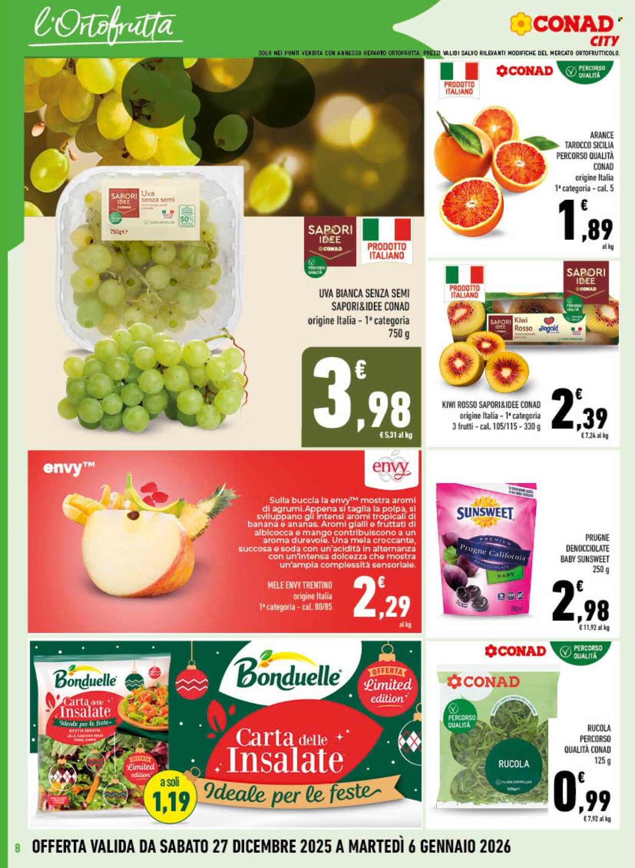 Volantino Conad - 27/12/2025 - 6/1/2026. Pagina 8