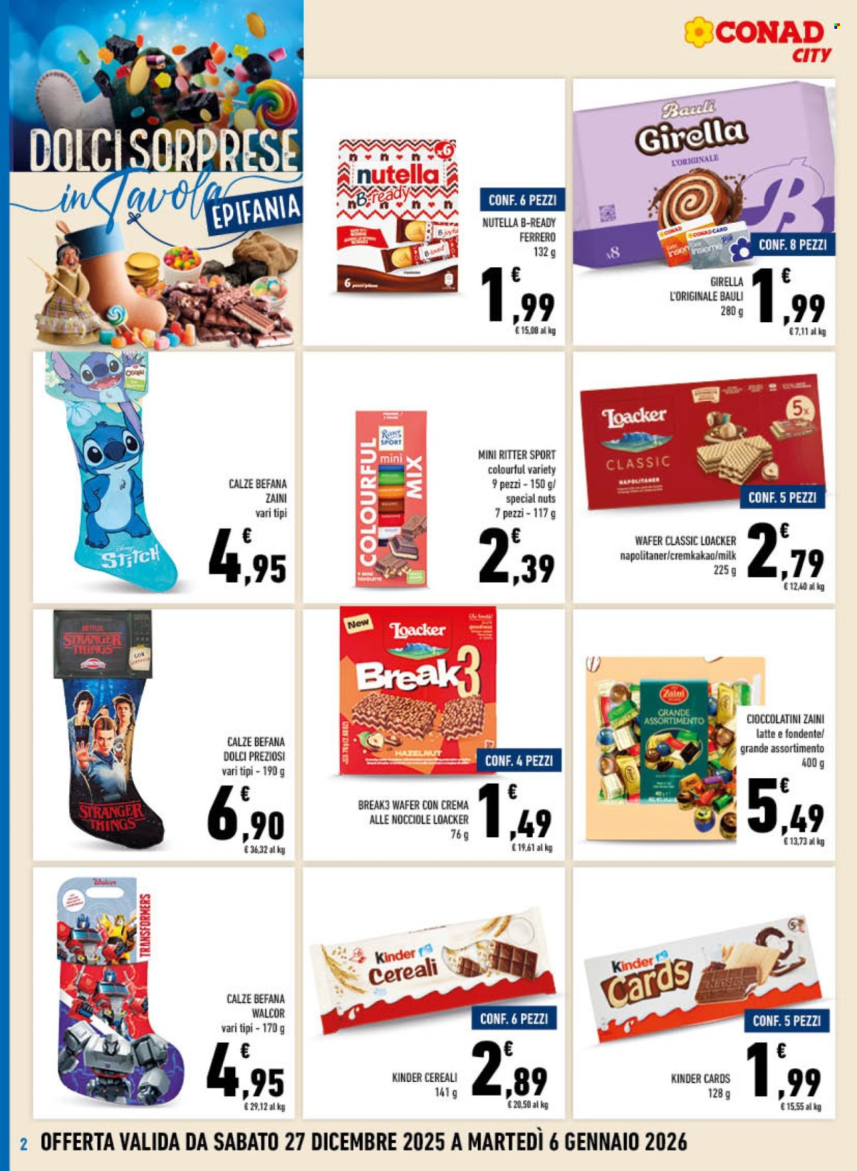 Volantino Conad City - 27/12/2025 - 6/1/2026. Pagina 2