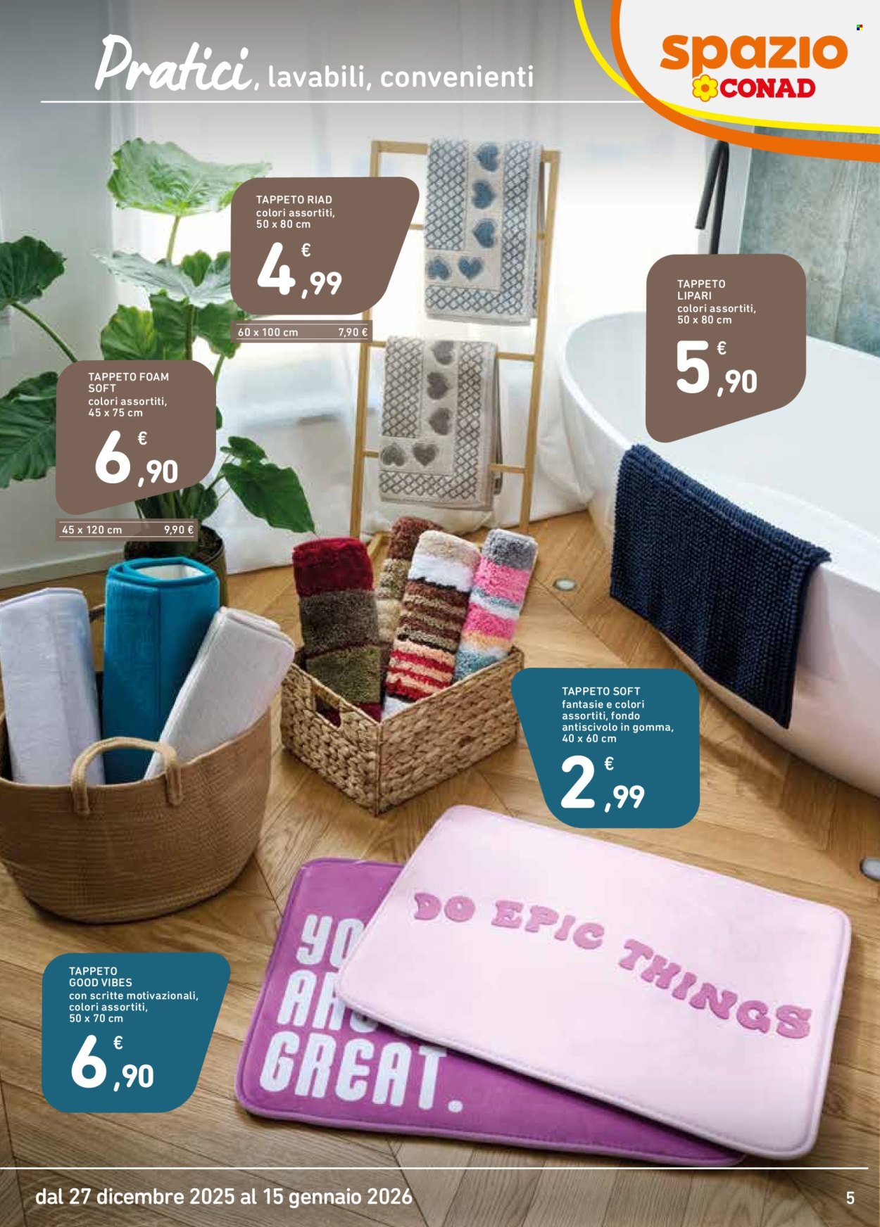 Volantino Spazio Conad - 27/12/2025 - 15/1/2026. Pagina 5