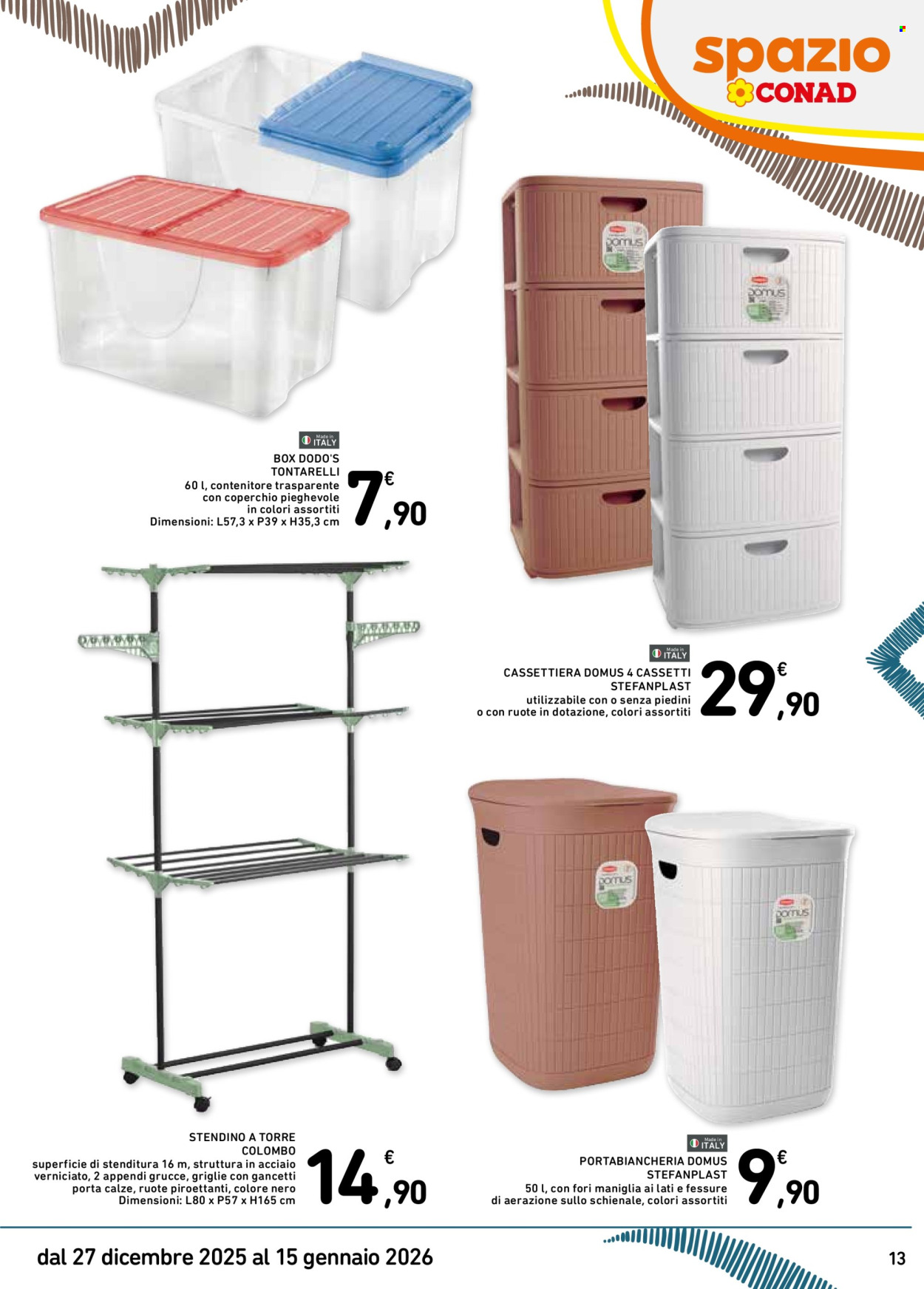 Volantino Spazio Conad - 27/12/2025 - 15/1/2026. Pagina 13