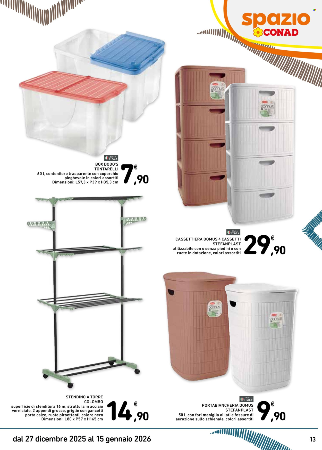 Volantino Spazio Conad - 27/12/2025 - 15/1/2026. Pagina 13