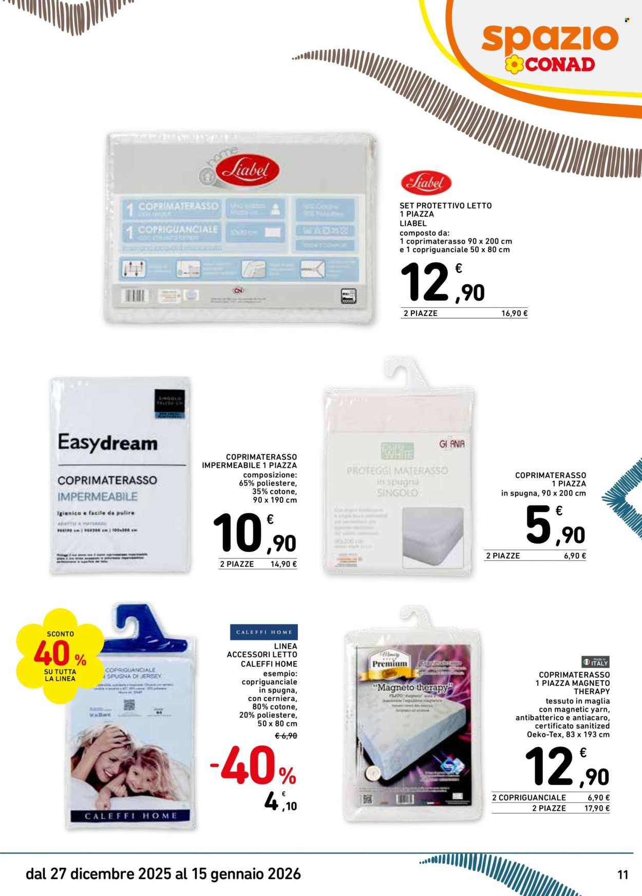 Volantino Spazio Conad - 27/12/2025 - 15/1/2026. Pagina 11