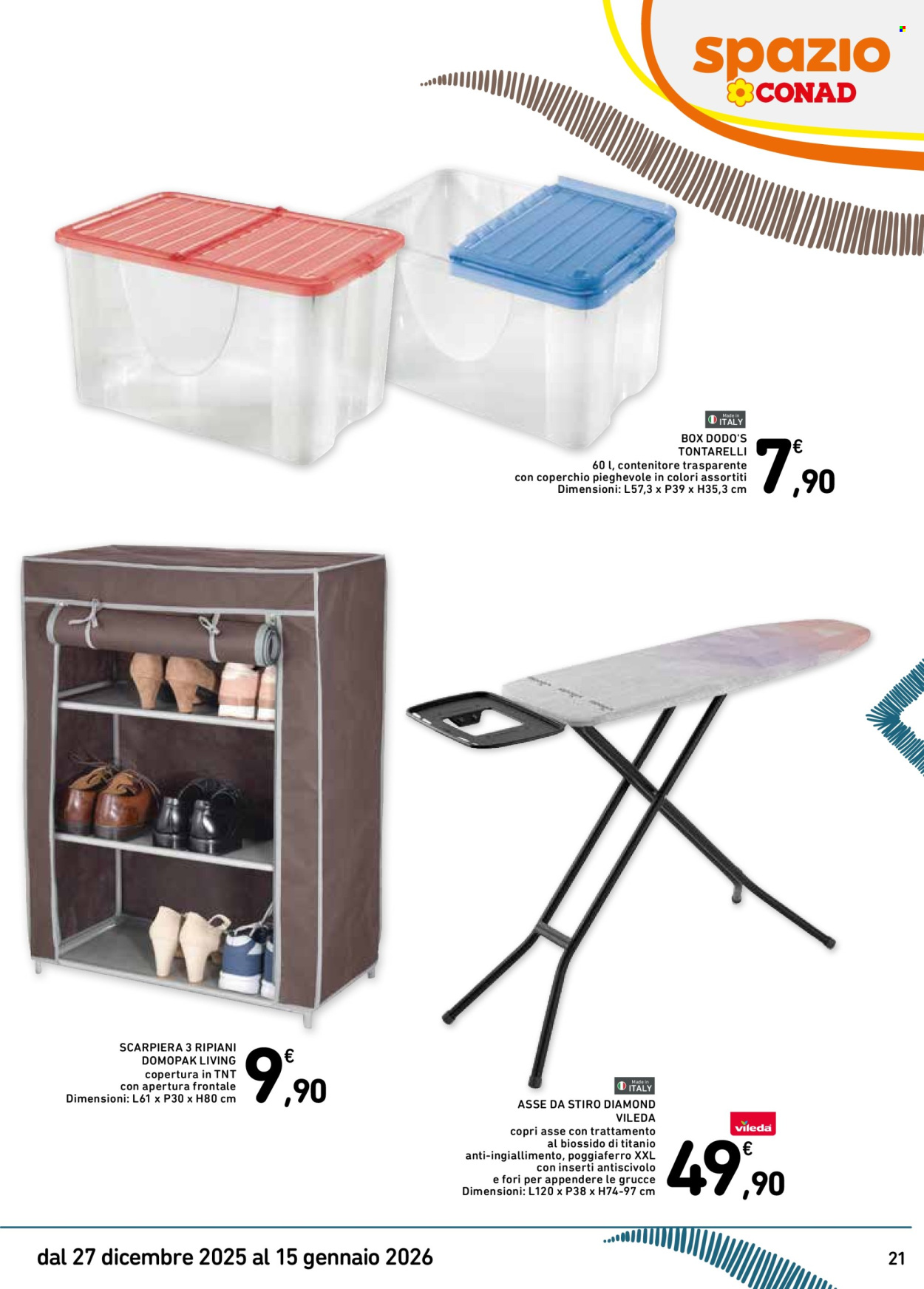 Volantino Spazio Conad - 27/12/2025 - 15/1/2026. Pagina 21