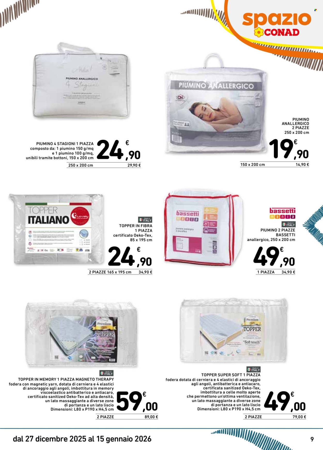 Volantino Spazio Conad - 27/12/2025 - 15/1/2026. Pagina 9