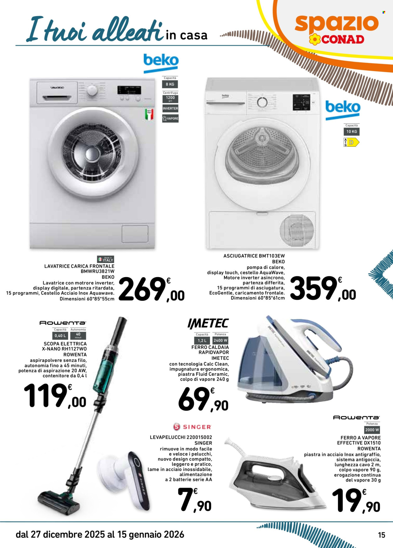 Volantino Spazio Conad - 27/12/2025 - 15/1/2026. Pagina 15