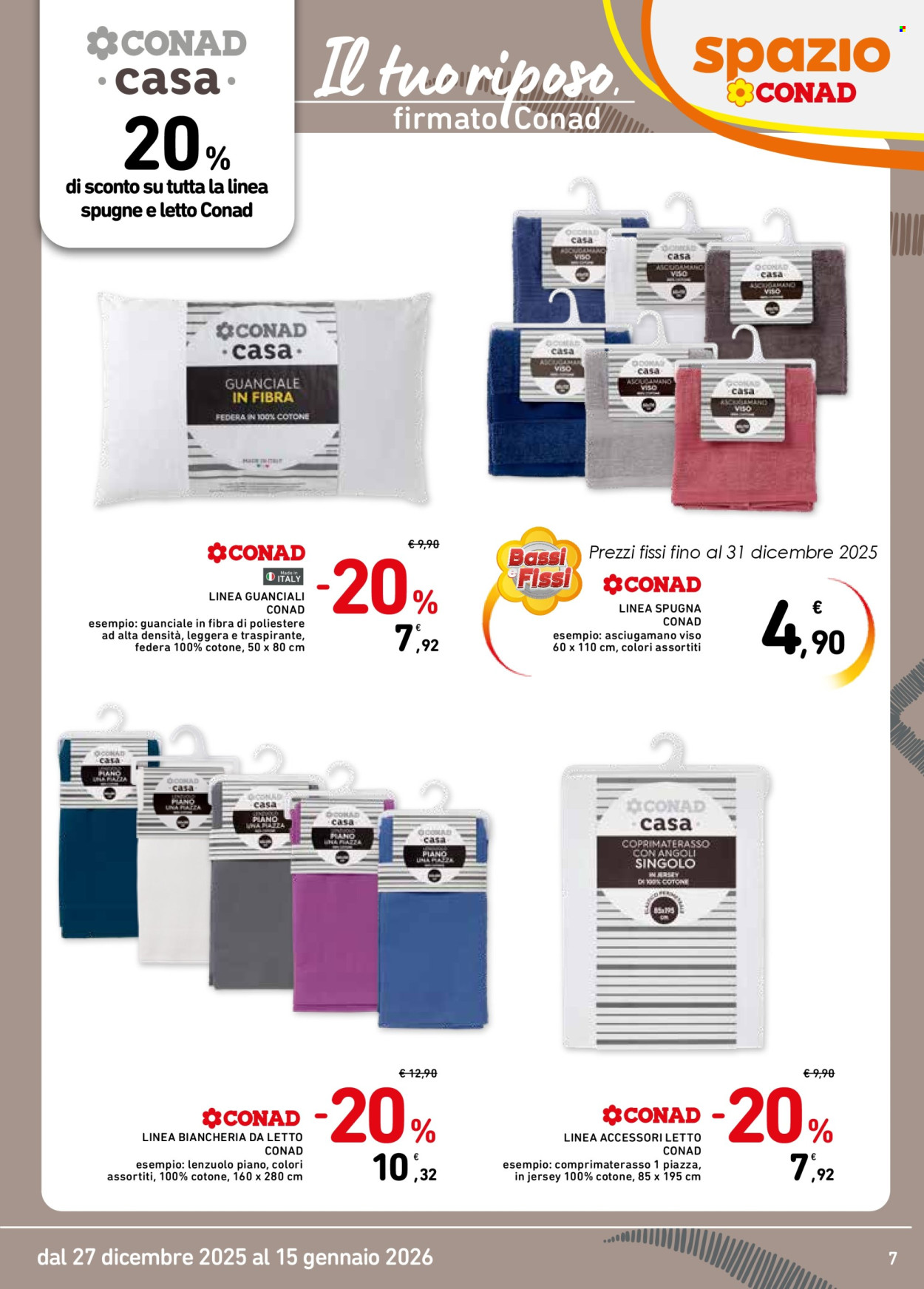 Volantino Spazio Conad - 27/12/2025 - 15/1/2026. Pagina 7