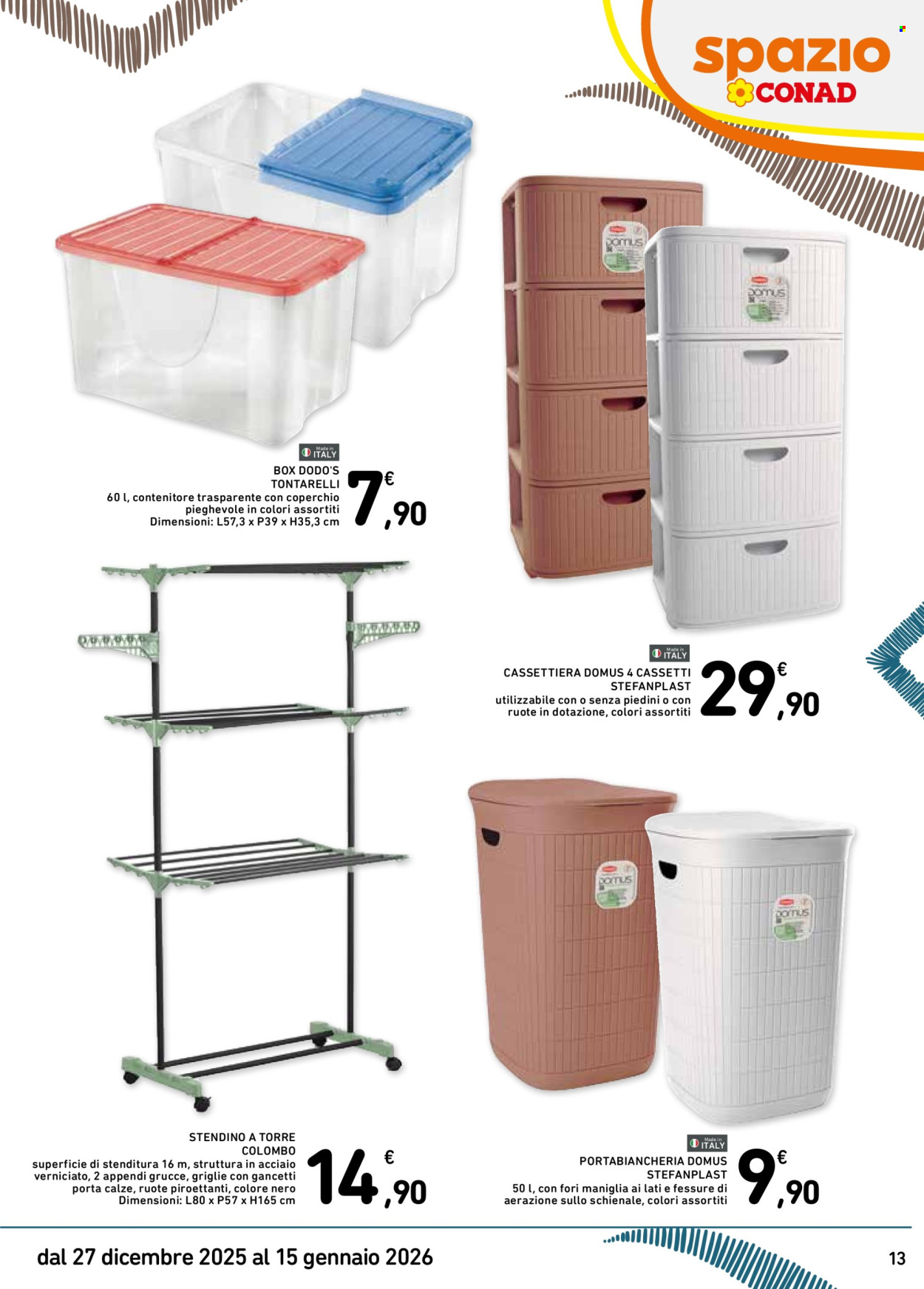 Volantino Spazio Conad - 27/12/2025 - 15/1/2026. Pagina 13