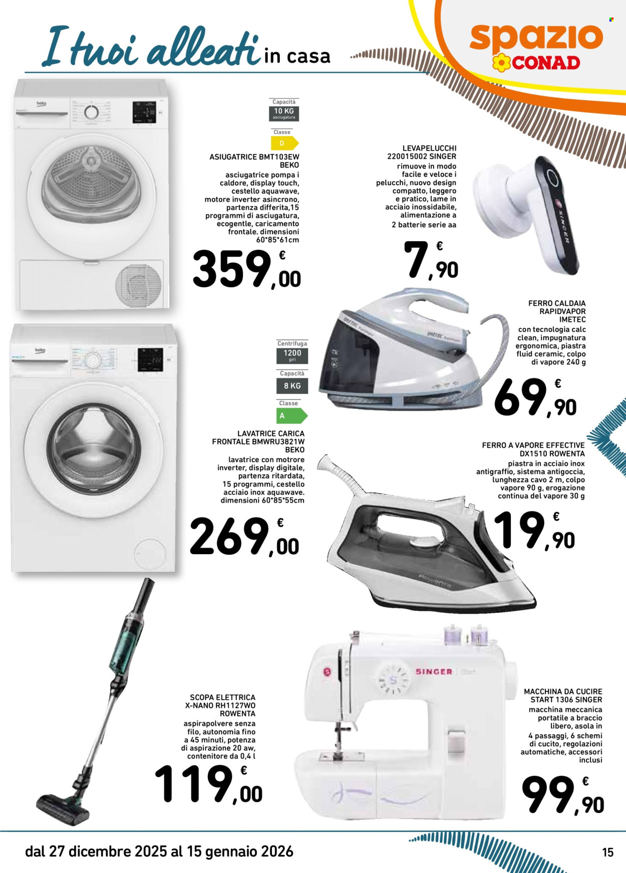 Volantino Spazio Conad - 27/12/2025 - 15/1/2026. Pagina 15