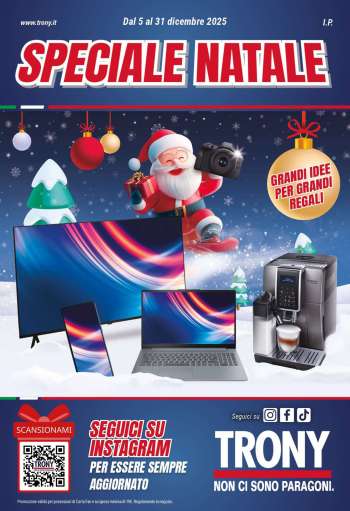 Volantino Trony - 5/12/2025 - 31/12/2025.