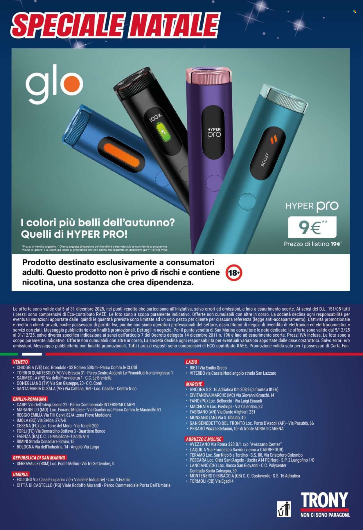 Volantino Trony - 5/12/2025 - 31/12/2025. Pagina 65
