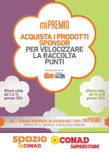 Volantino Conad - 2/1/2026 - 28/1/2026.