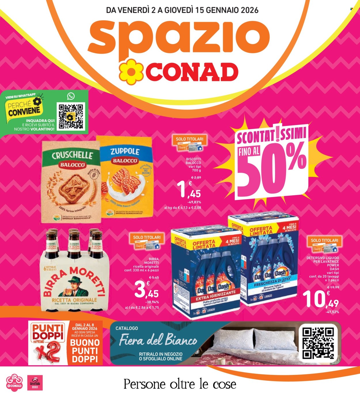Volantino Spazio Conad - 2/1/2026 - 15/1/2026. Pagina 1