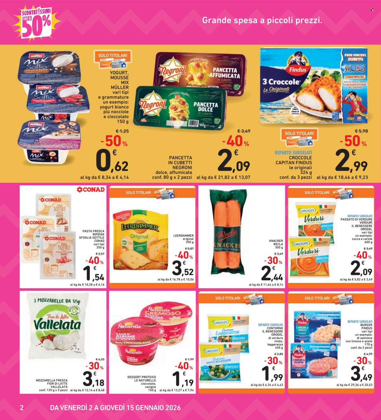 Volantino Spazio Conad - 2/1/2026 - 15/1/2026. Pagina 2
