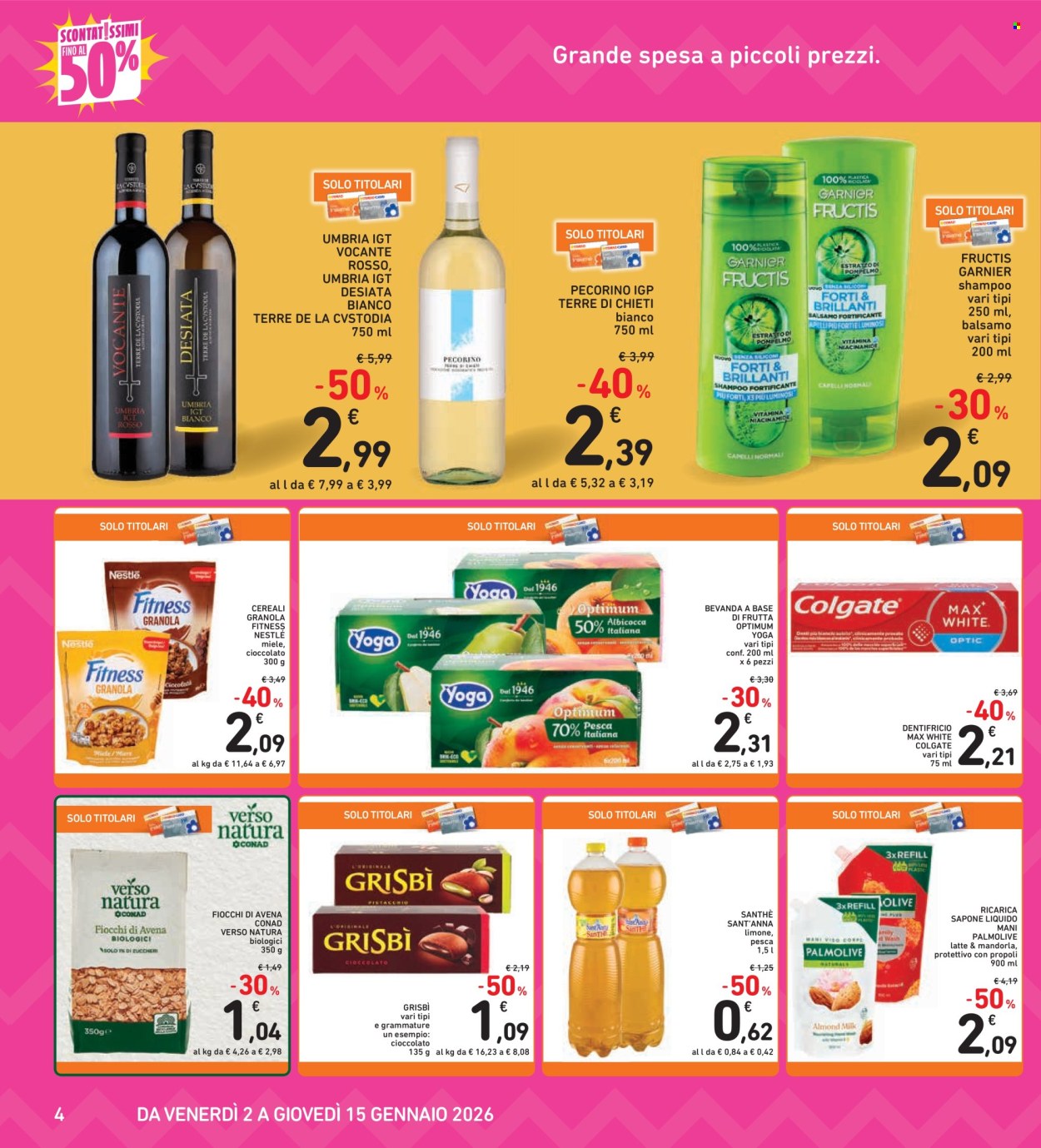 Volantino Spazio Conad - 2/1/2026 - 15/1/2026. Pagina 4
