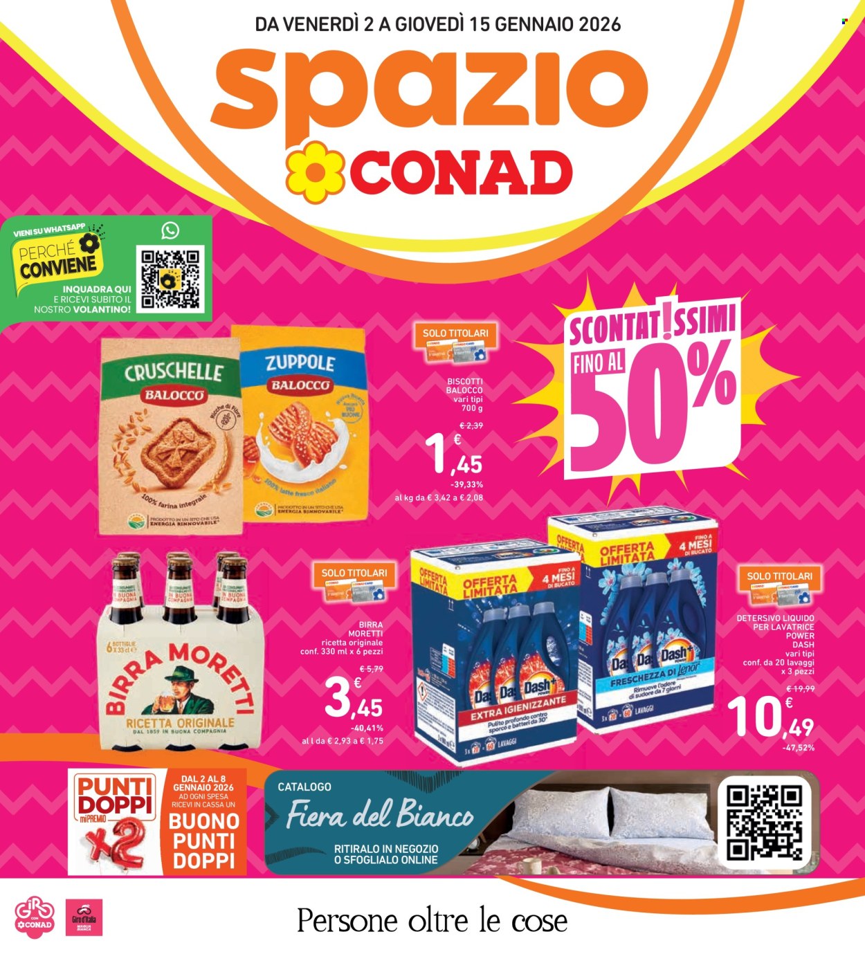 Volantino Spazio Conad - 2/1/2026 - 15/1/2026. Pagina 1