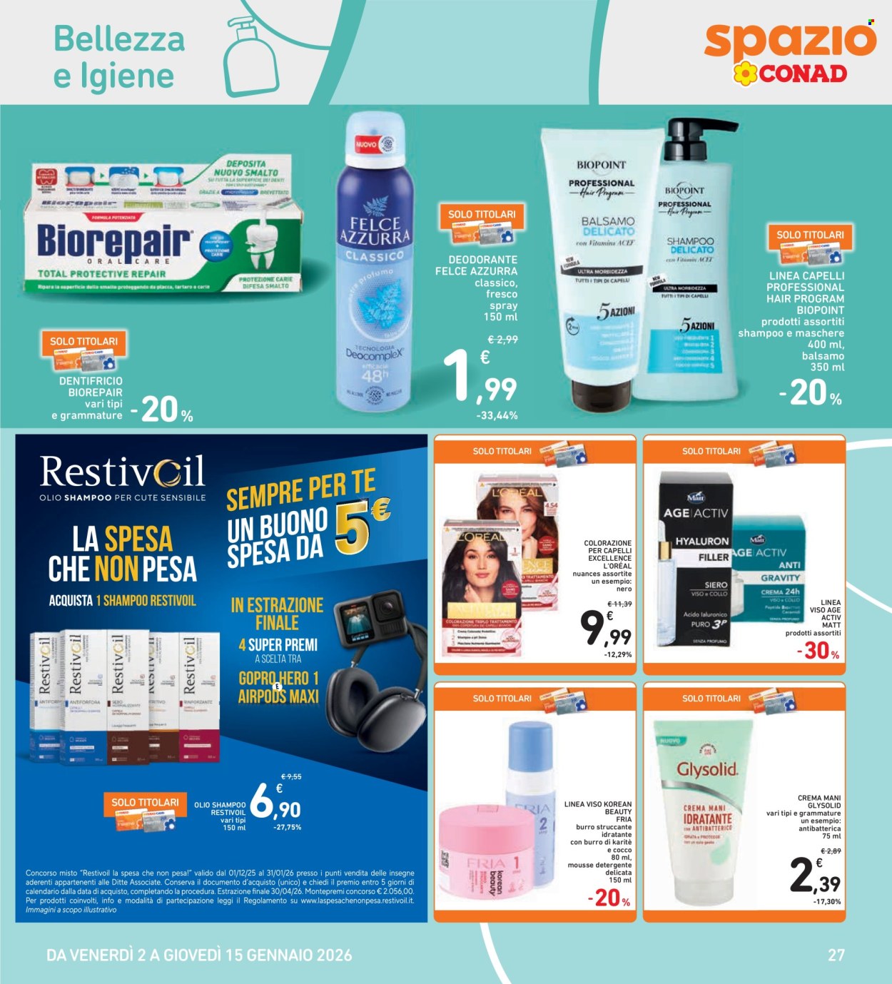Volantino Spazio Conad - 2/1/2026 - 15/1/2026. Pagina 27