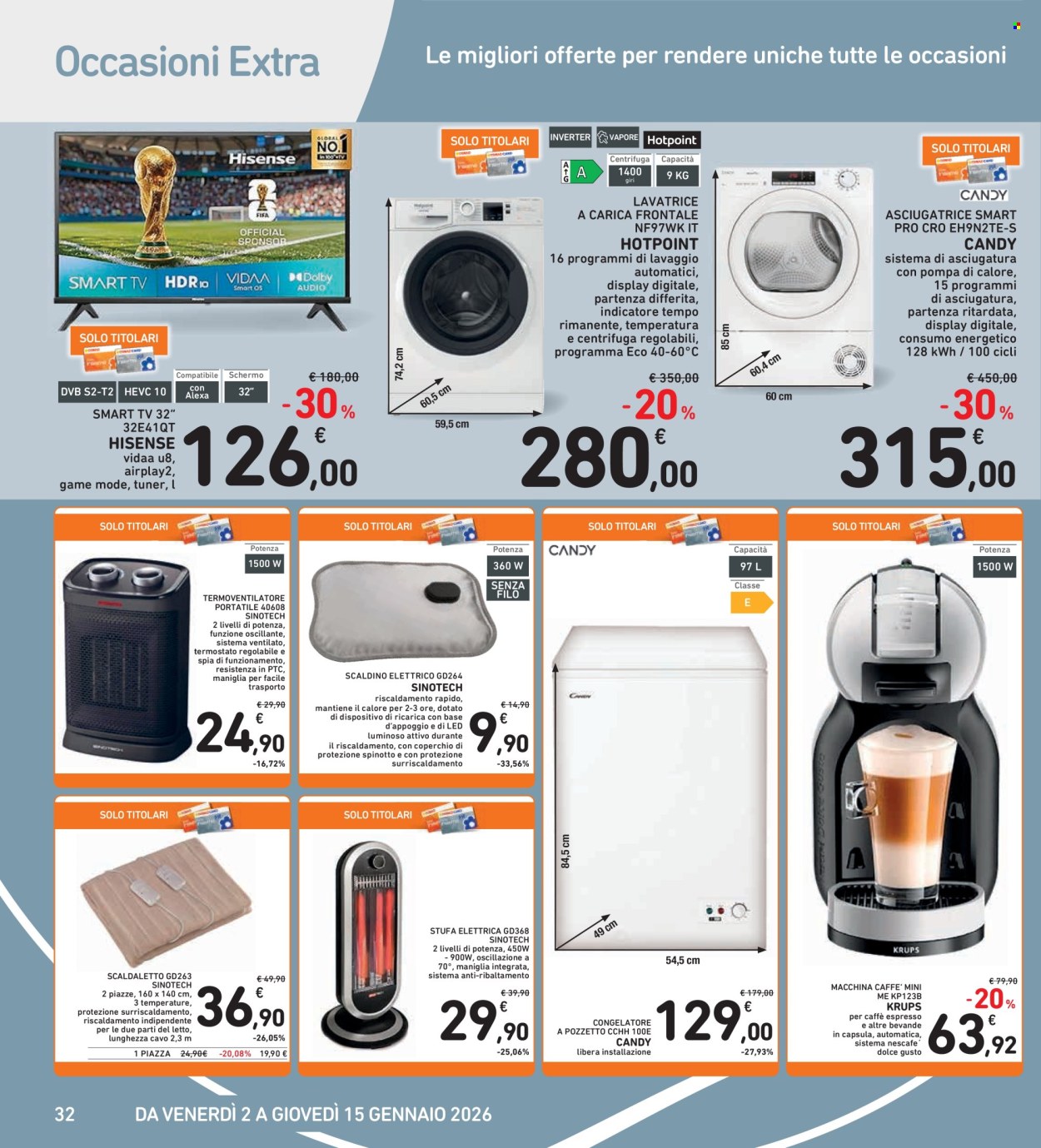 Volantino Spazio Conad - 2/1/2026 - 15/1/2026. Pagina 32
