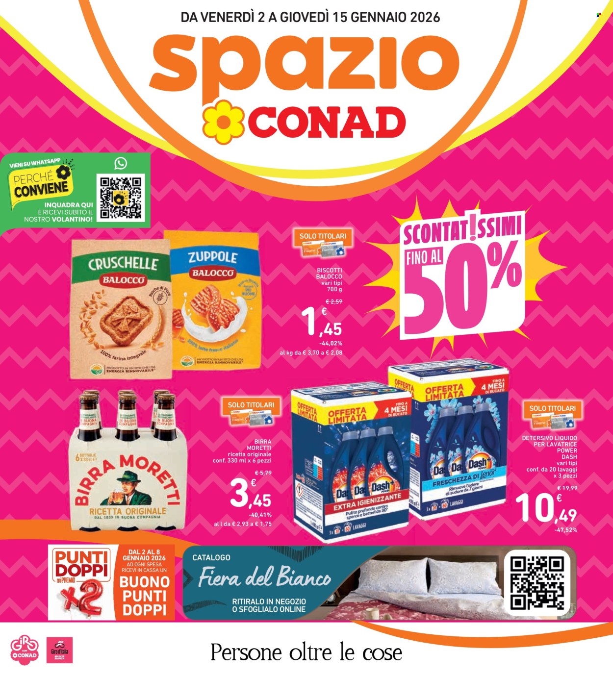 Volantino Spazio Conad - 2/1/2026 - 15/1/2026. Pagina 1