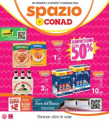 Volantino Spazio Conad - 2/1/2026 - 15/1/2026.