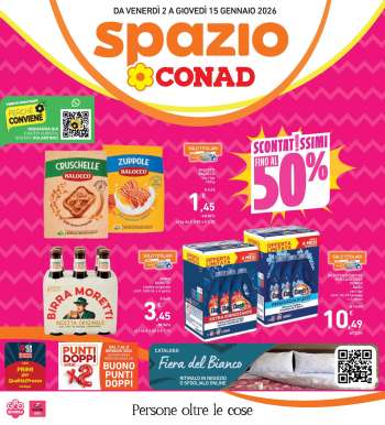 Volantino Spazio Conad - 2/1/2026 - 15/1/2026.