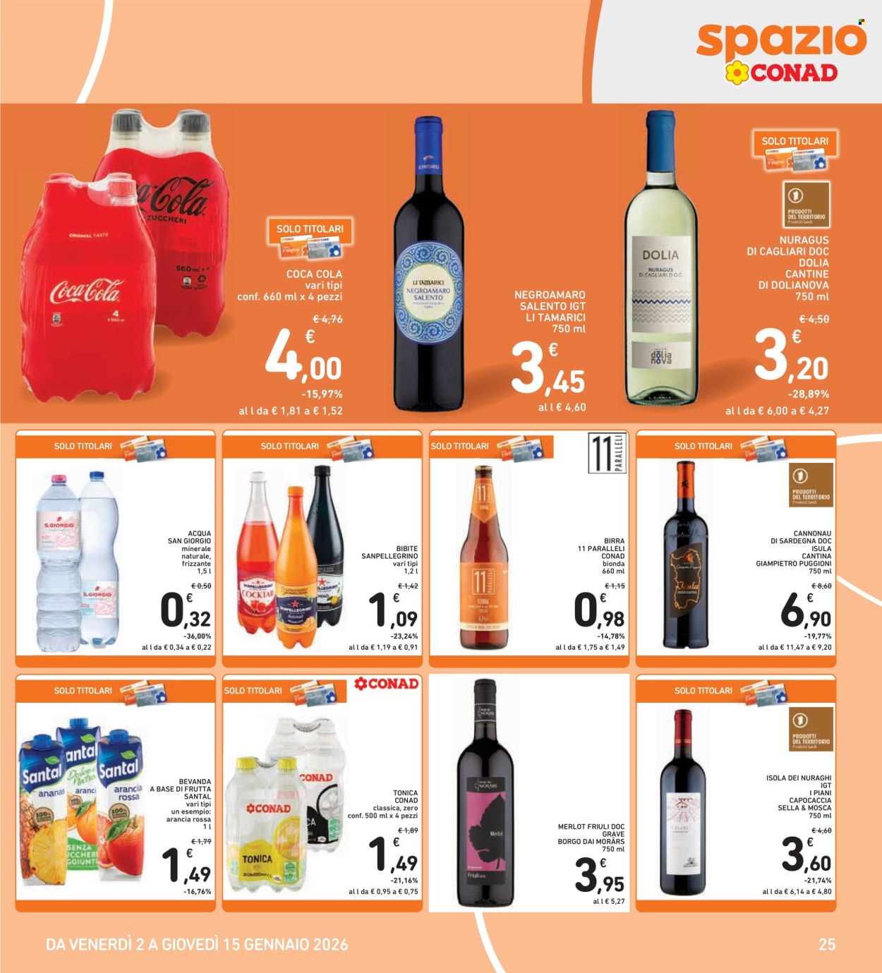 Volantino Spazio Conad - 2/1/2026 - 15/1/2026. Pagina 25