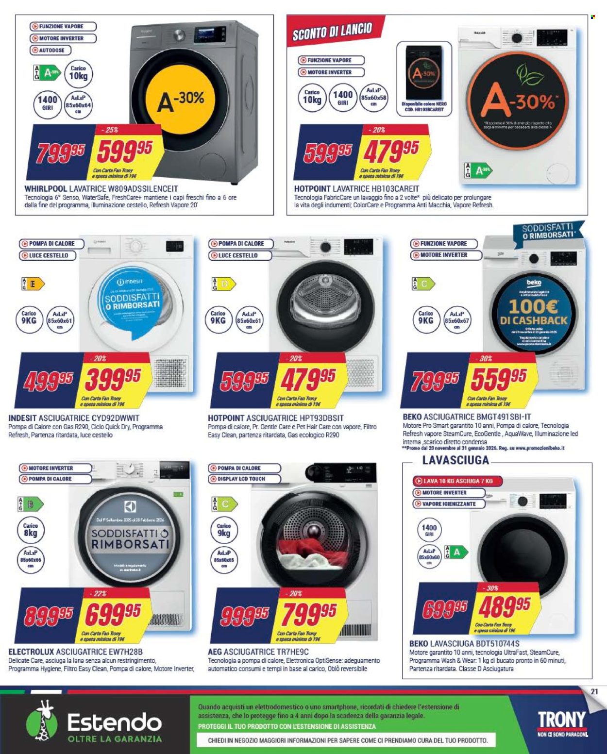 Volantino Trony - 27/12/2025 - 14/1/2026. Pagina 21