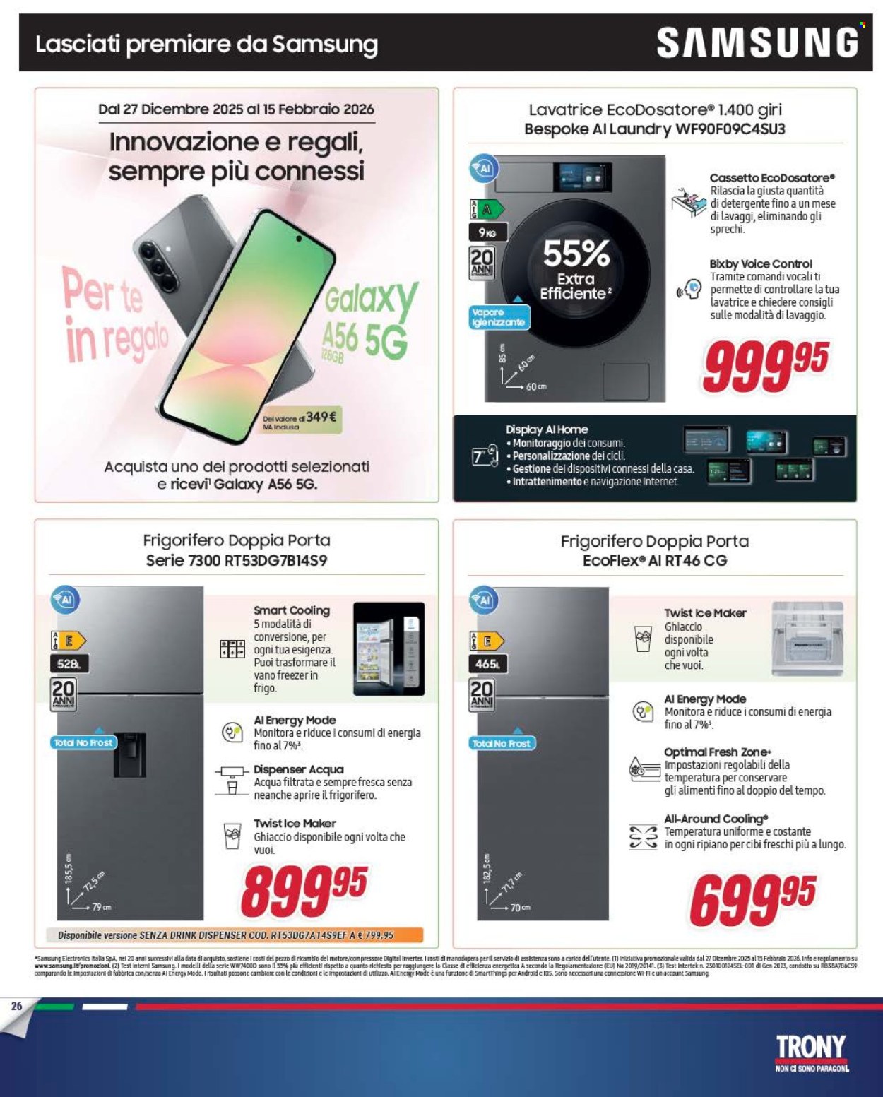 Volantino Trony - 27/12/2025 - 14/1/2026. Pagina 26