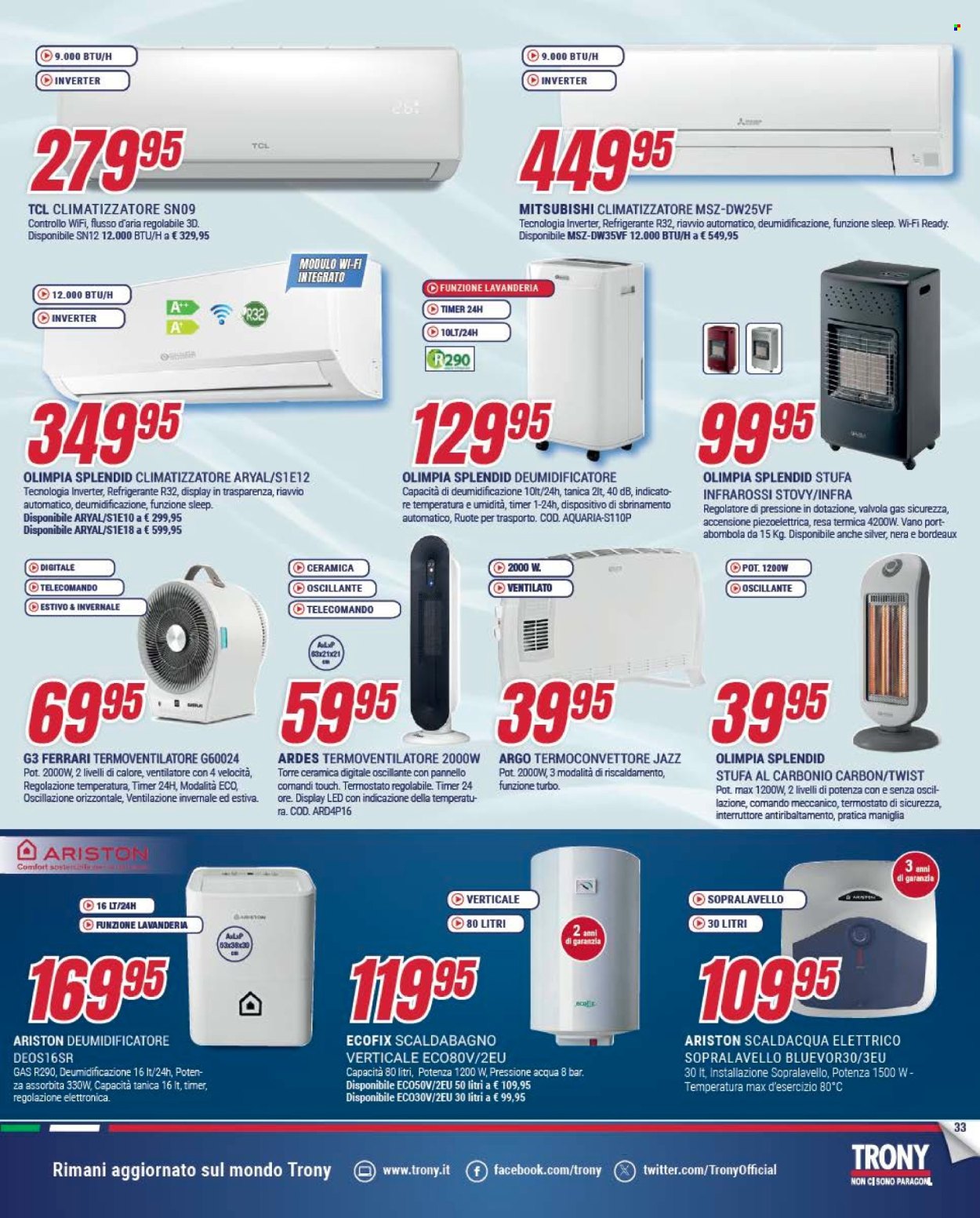 Volantino Trony - 27/12/2025 - 14/1/2026. Pagina 33