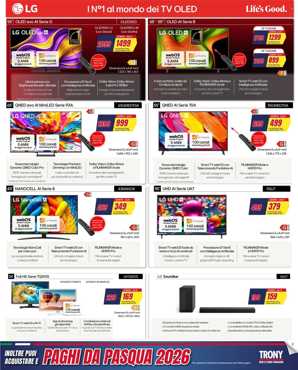 Volantino Trony - 27/12/2025 - 14/1/2026. Pagina 3