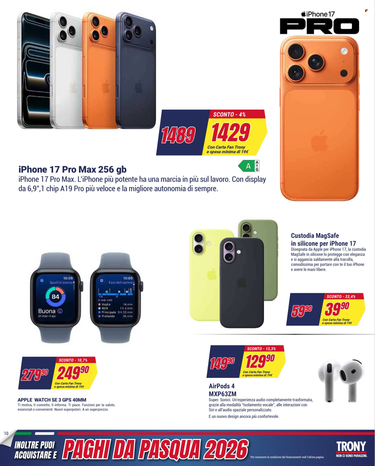 Volantino Trony - 27/12/2025 - 14/1/2026. Pagina 10