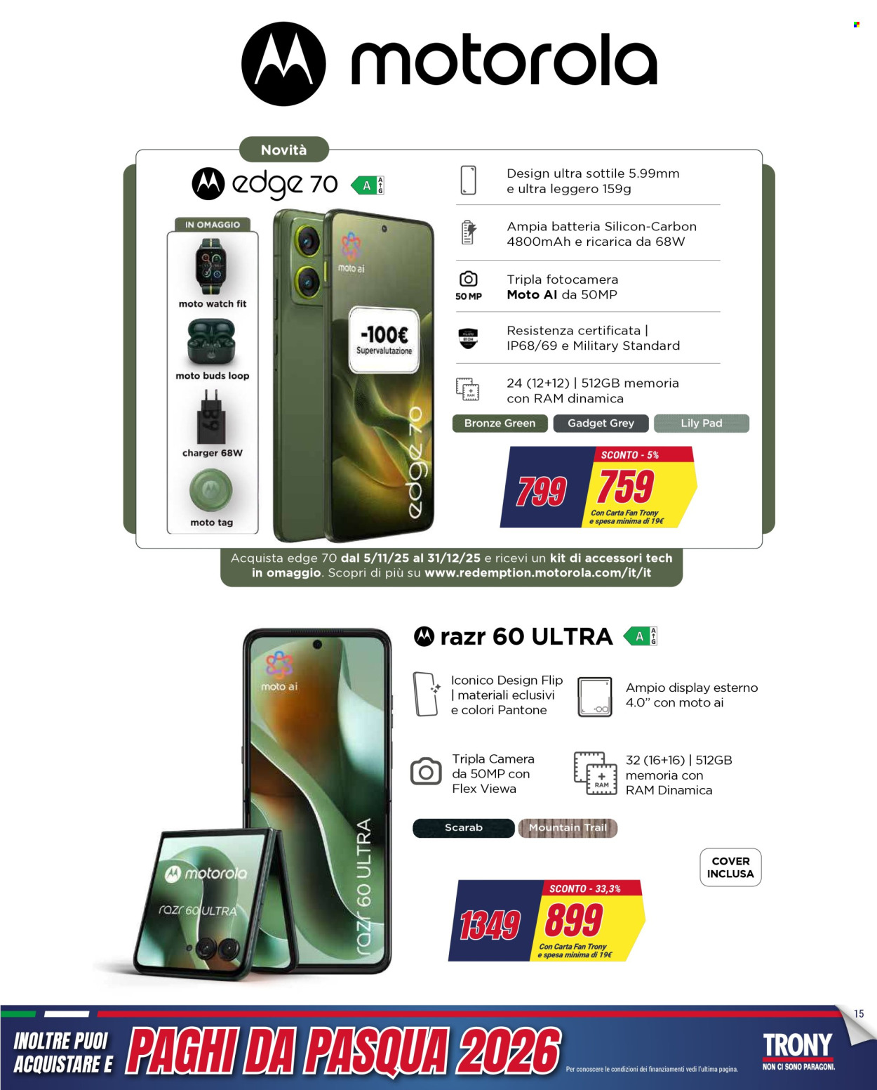 Volantino Trony - 27/12/2025 - 14/1/2026. Pagina 15