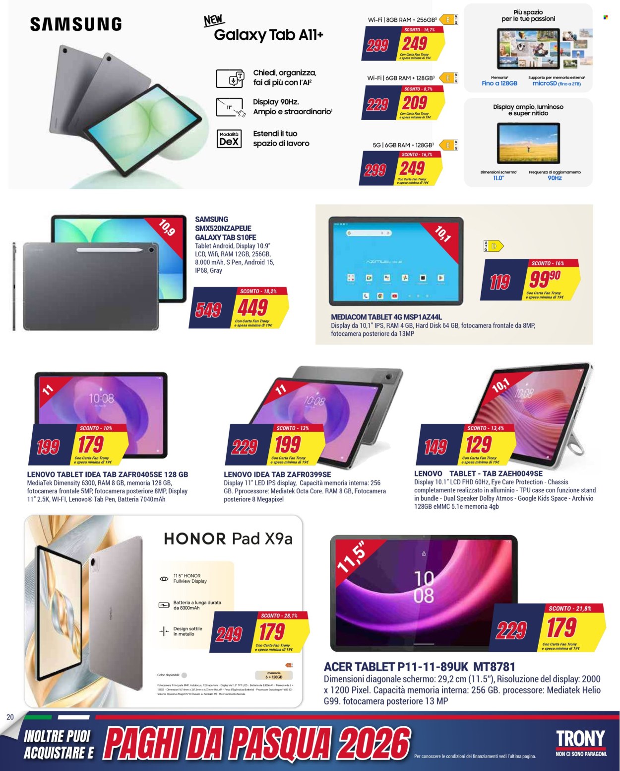 Volantino Trony - 27/12/2025 - 14/1/2026. Pagina 20