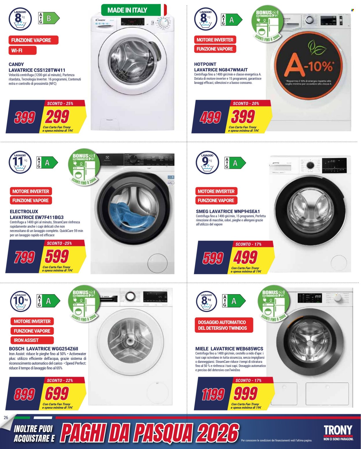 Volantino Trony - 27/12/2025 - 14/1/2026. Pagina 26