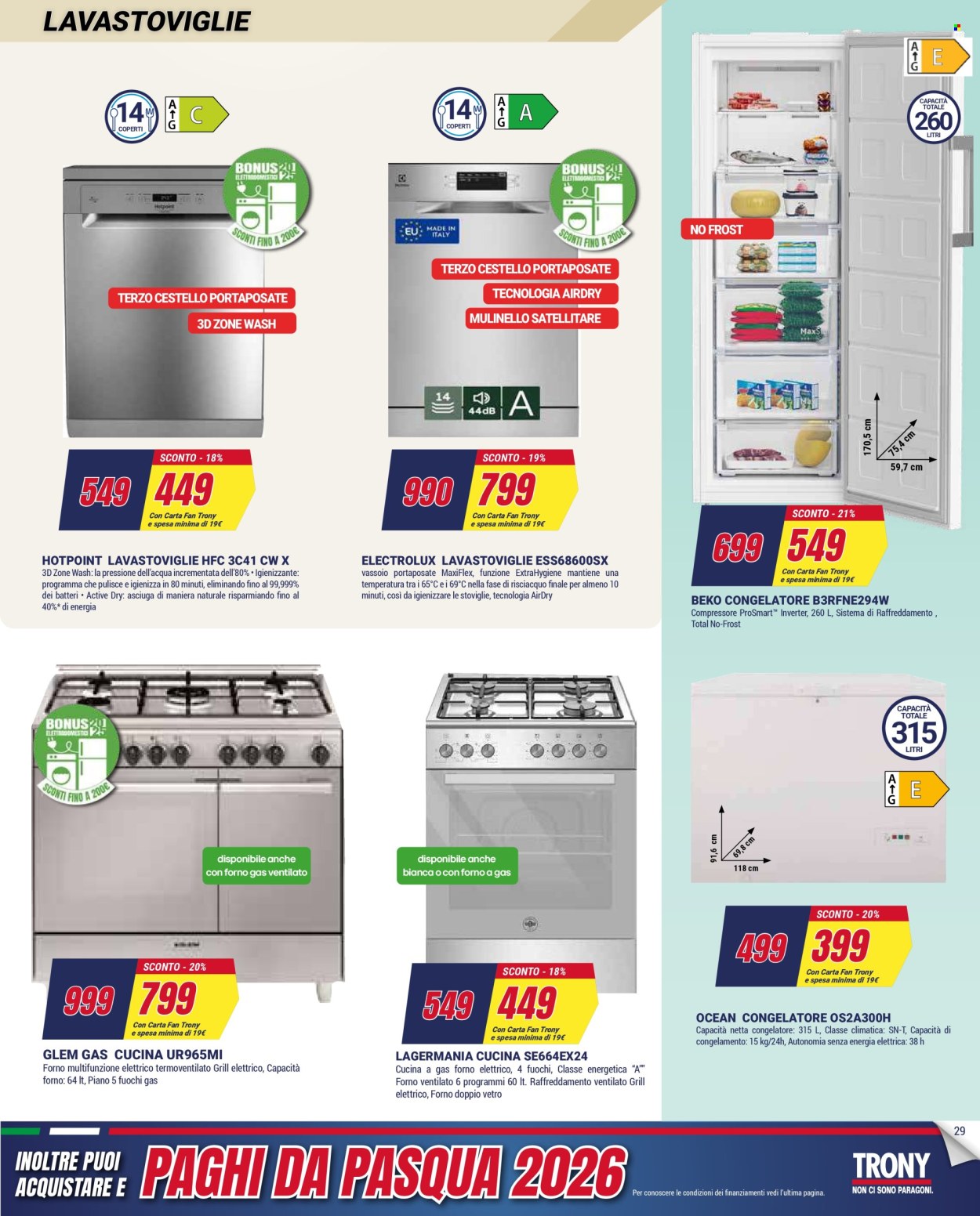 Volantino Trony - 27/12/2025 - 14/1/2026. Pagina 29