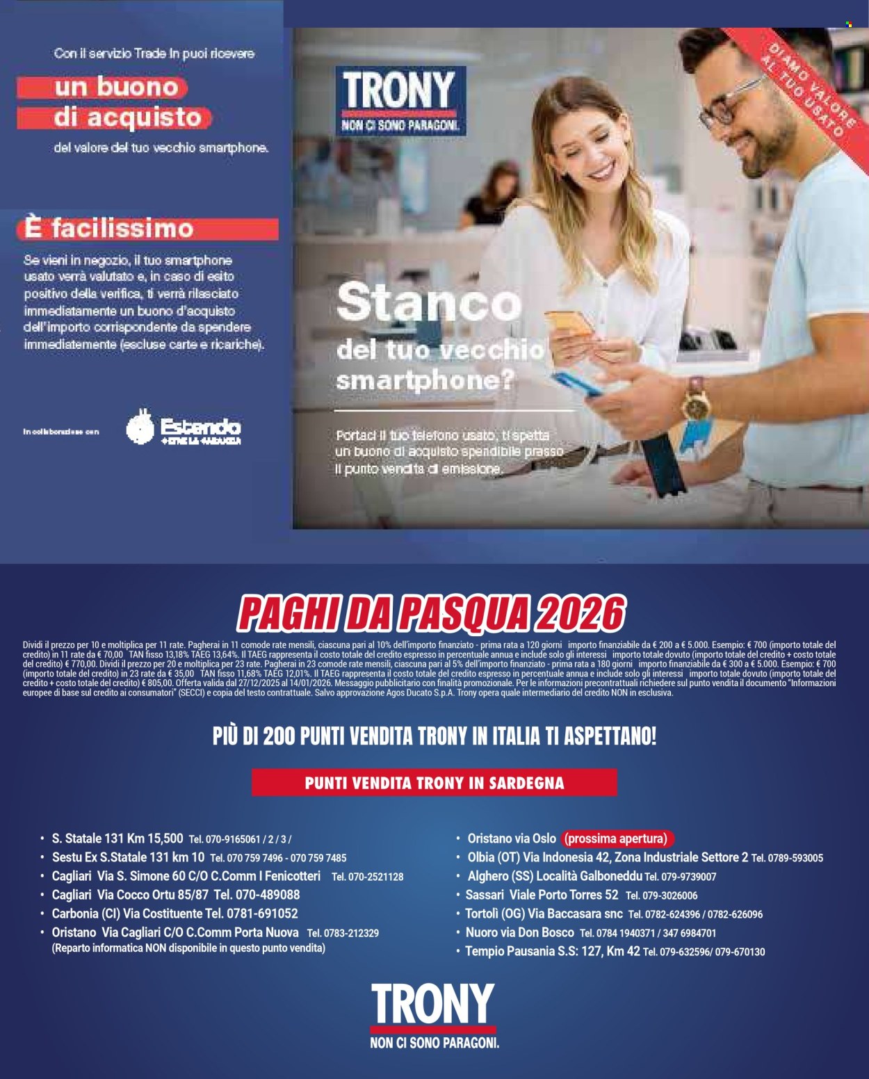 Volantino Trony - 27/12/2025 - 14/1/2026. Pagina 31