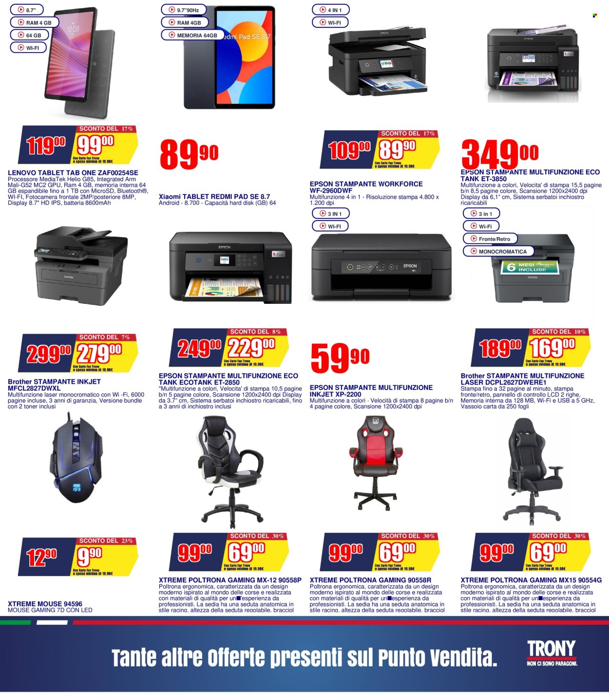 Volantino Trony. Pagina 14