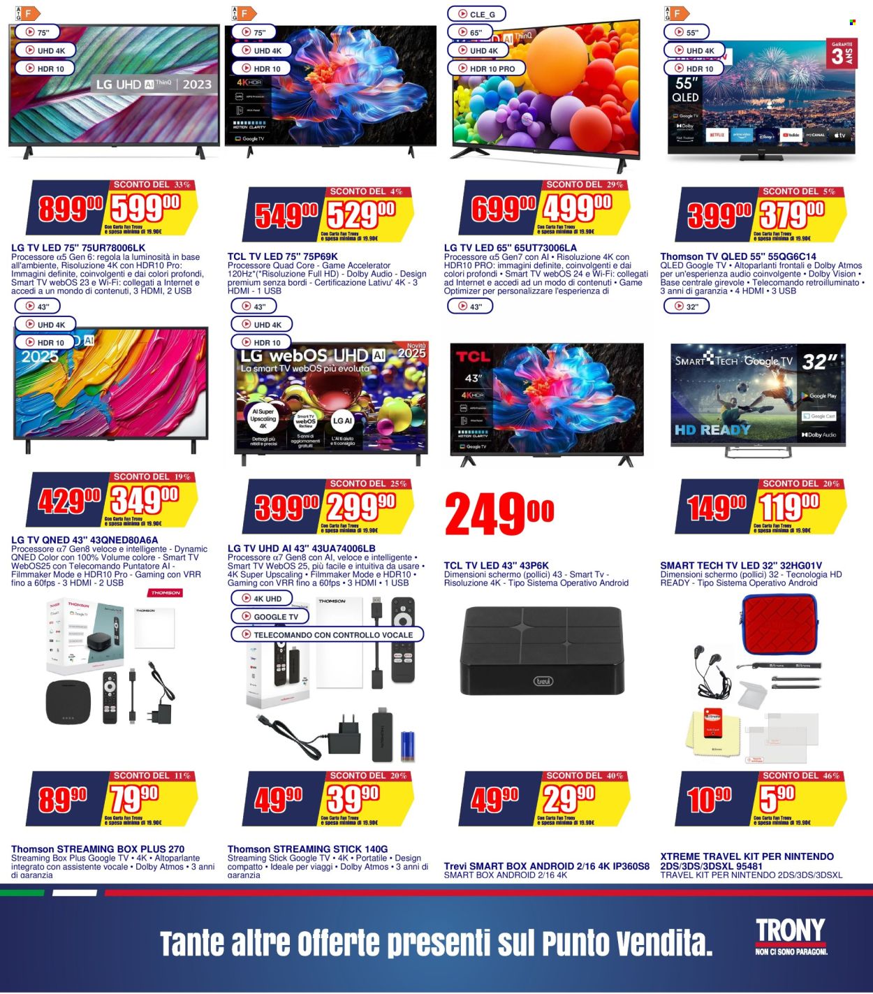 Volantino Trony. Pagina 16