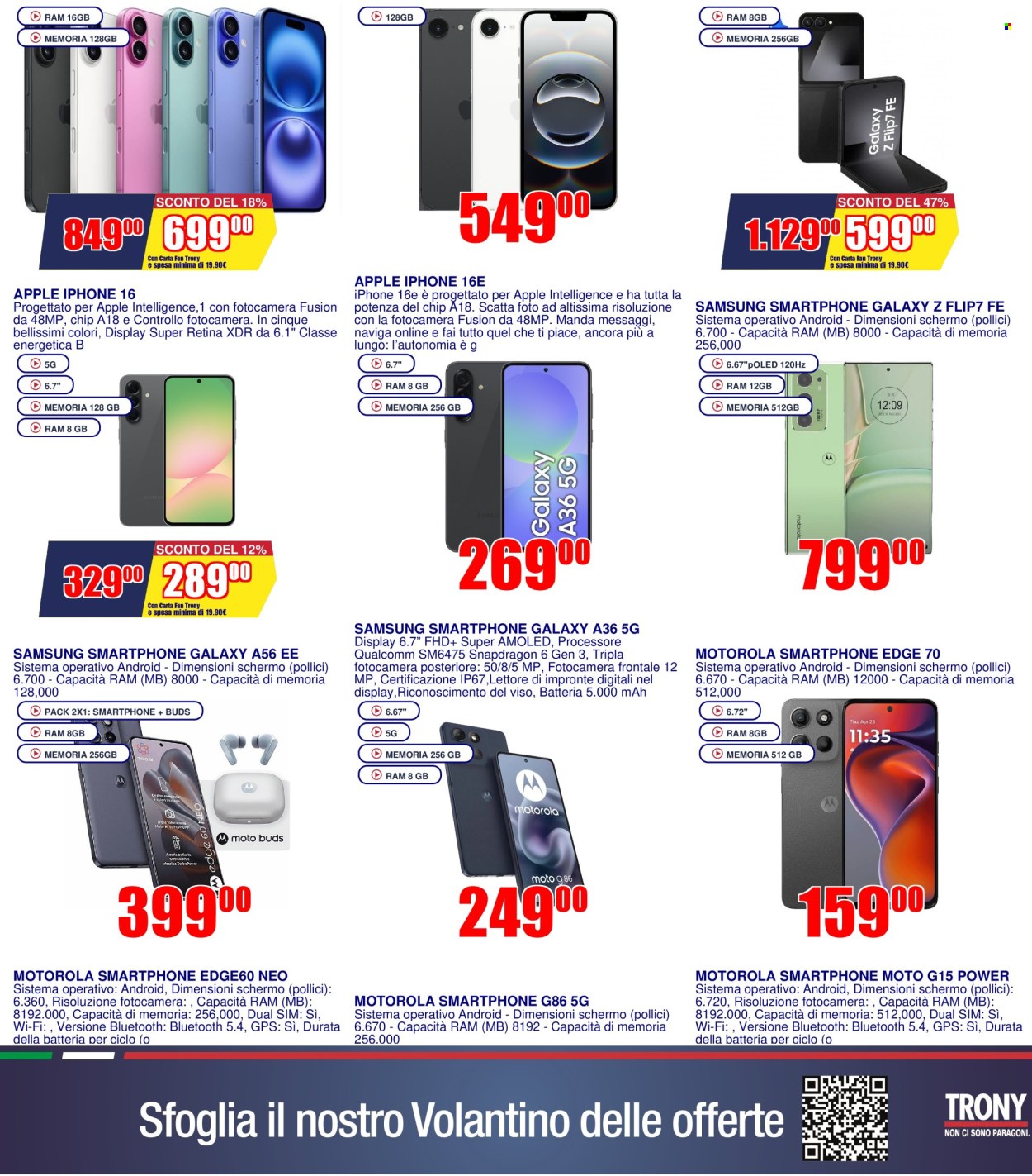 Volantino Trony. Pagina 17