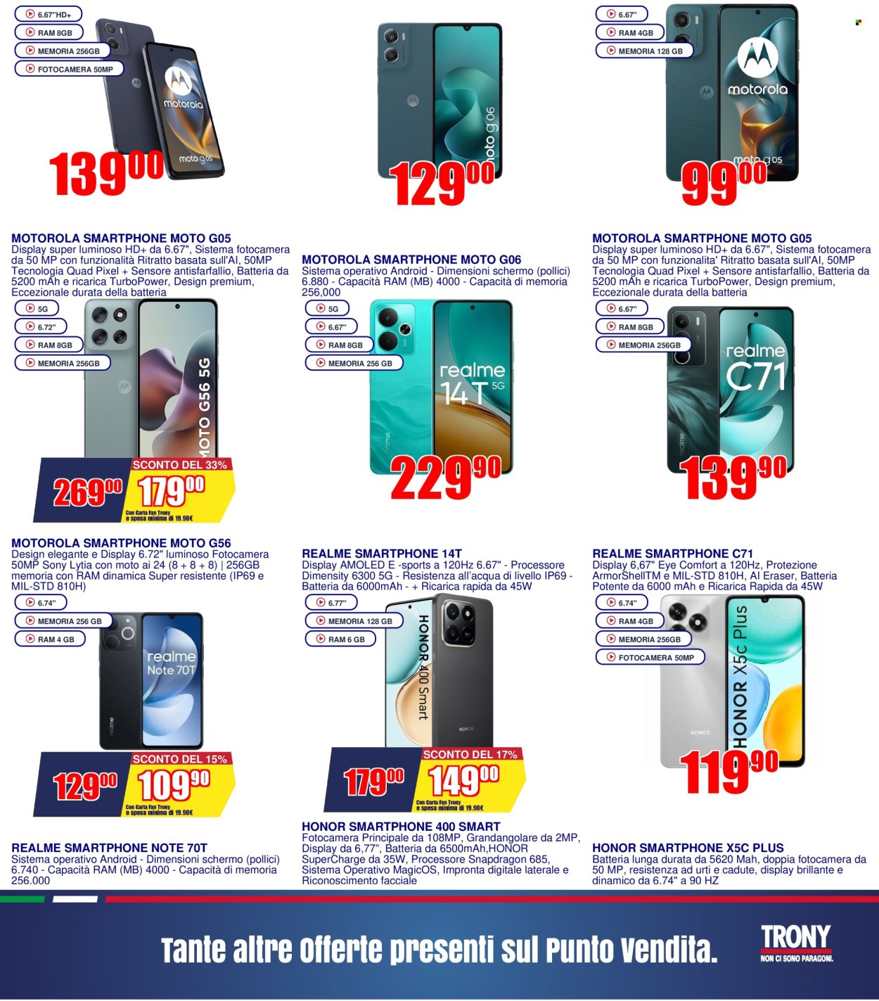 Volantino Trony. Pagina 18