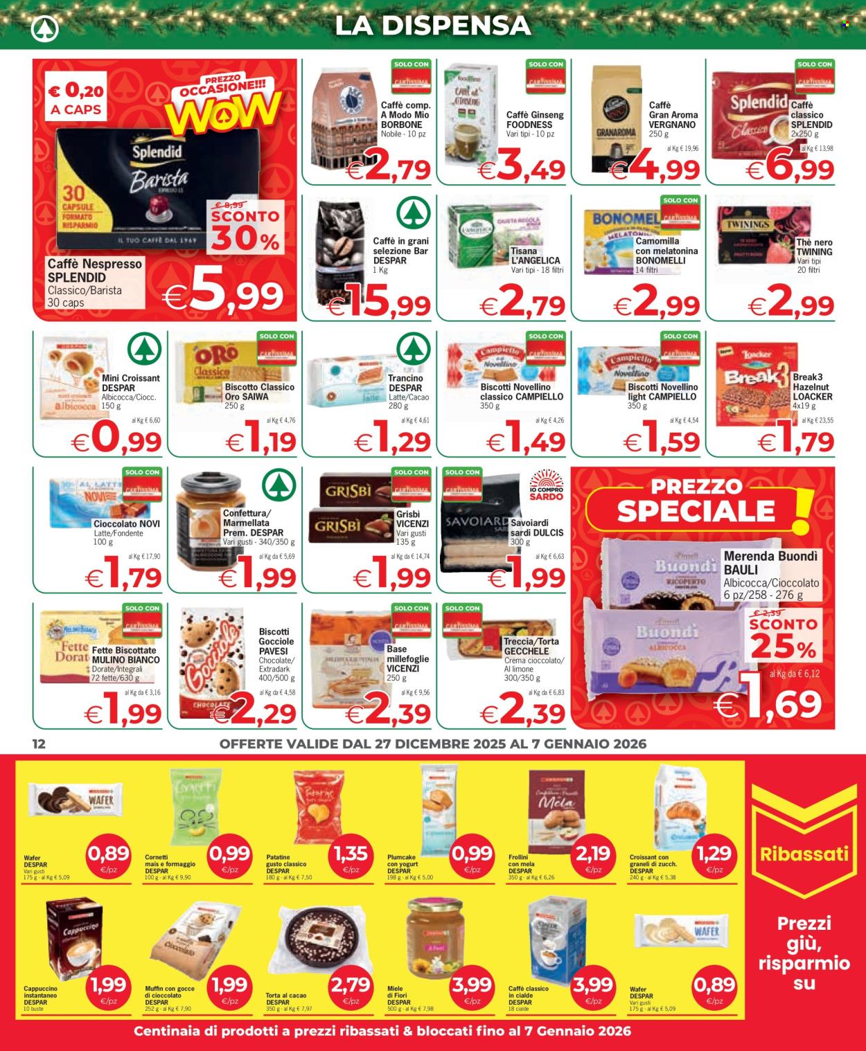 Volantino Despar - 27/12/2025 - 7/1/2026. Pagina 12