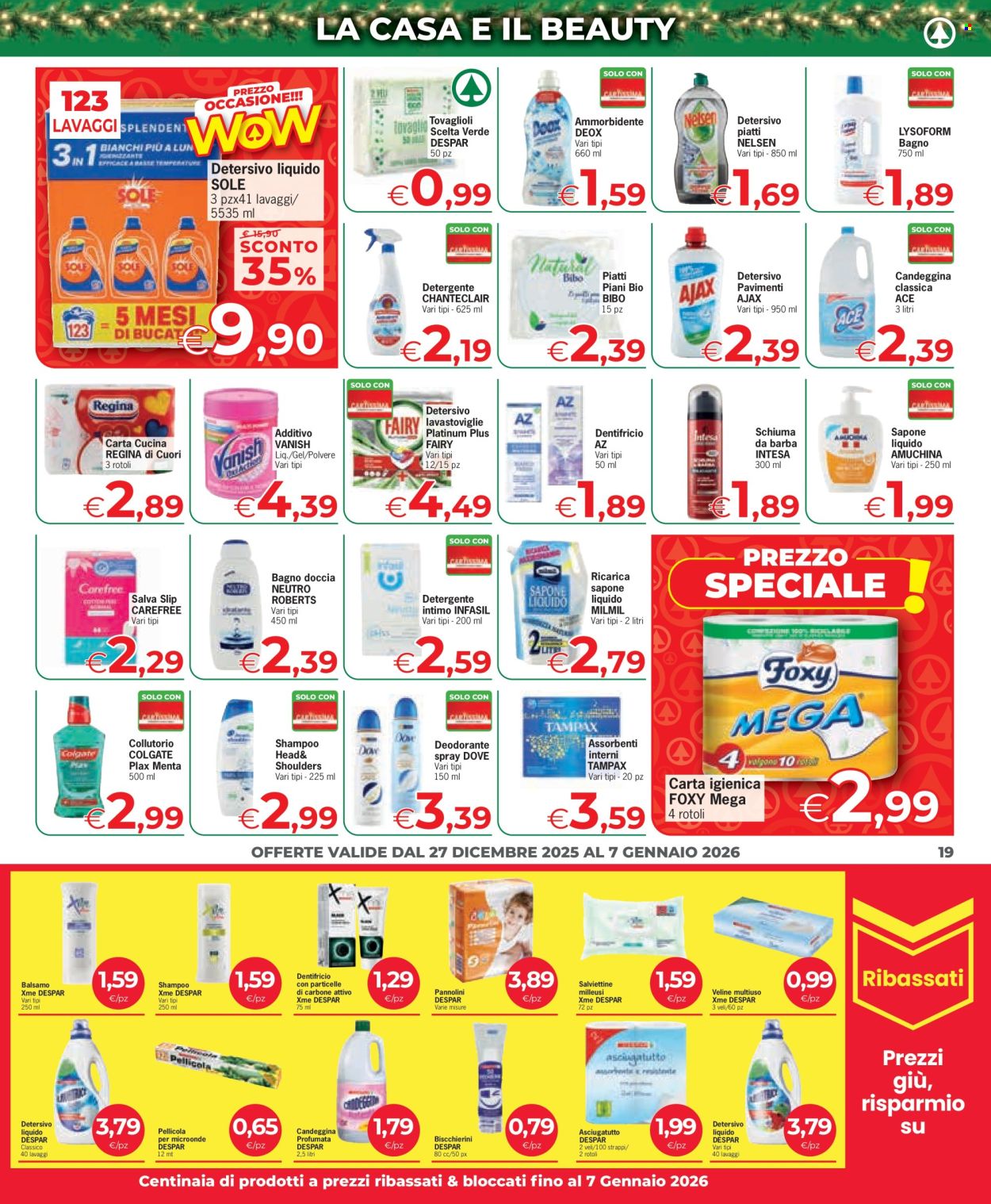 Volantino Despar - 27/12/2025 - 7/1/2026. Pagina 19