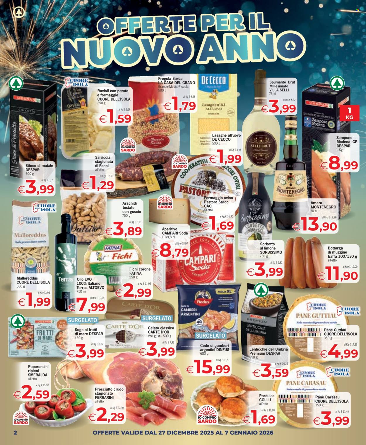 Volantino Eurospar - 27/12/2025 - 7/1/2026. Pagina 2