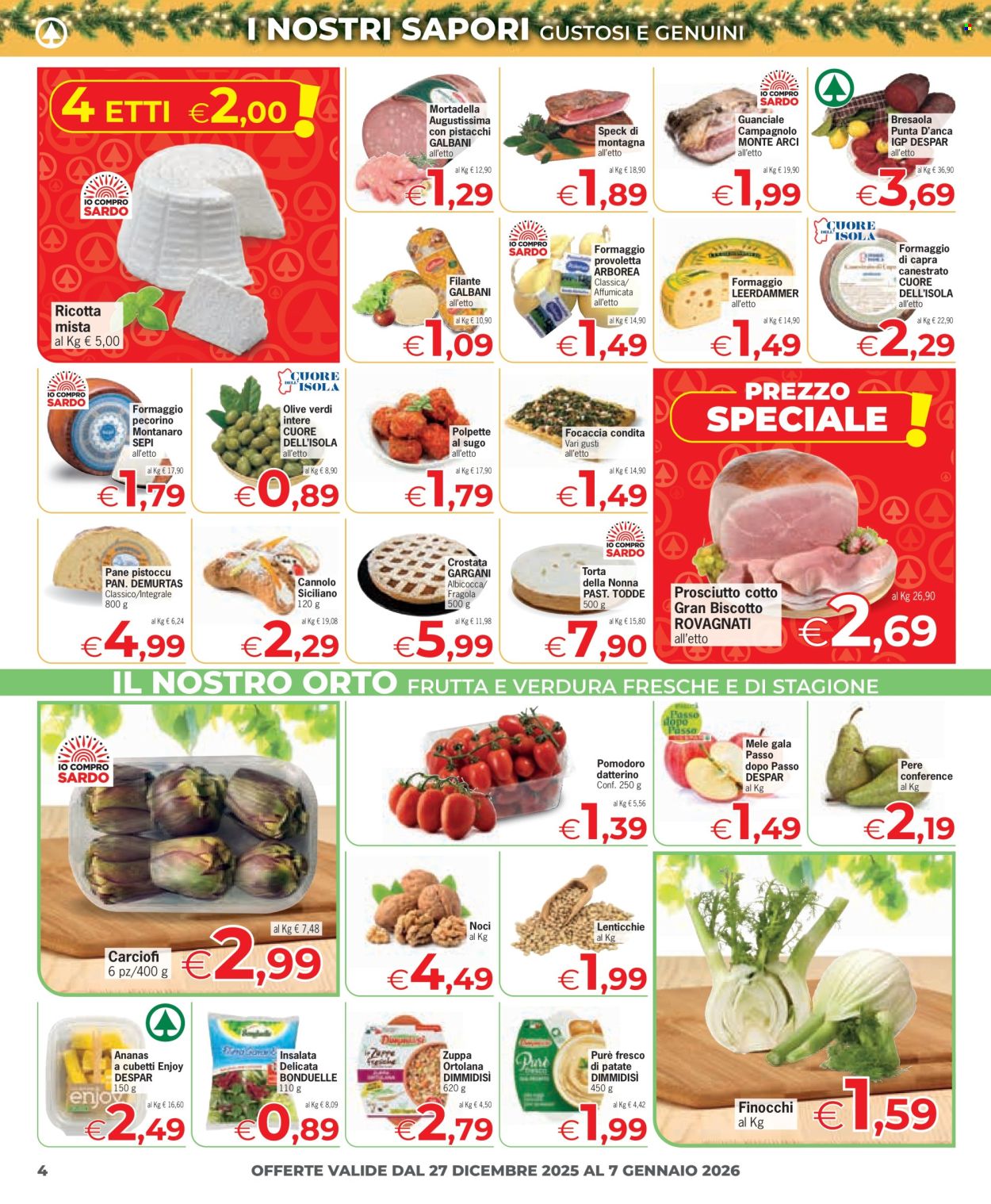 Volantino Eurospar - 27/12/2025 - 7/1/2026. Pagina 4