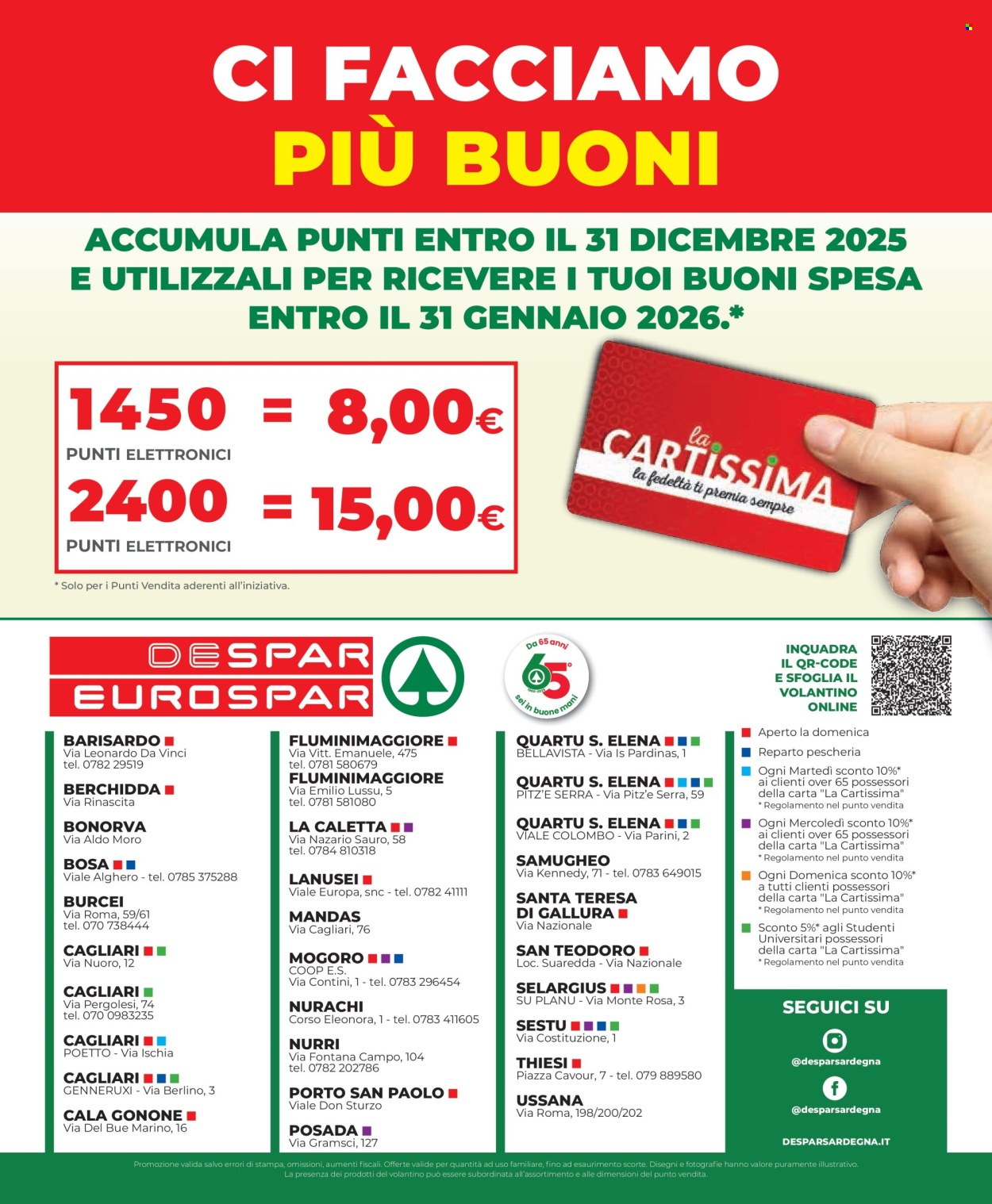 Volantino Eurospar - 27/12/2025 - 7/1/2026. Pagina 12