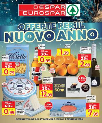 Volantino Eurospar - 27/12/2025 - 7/1/2026.