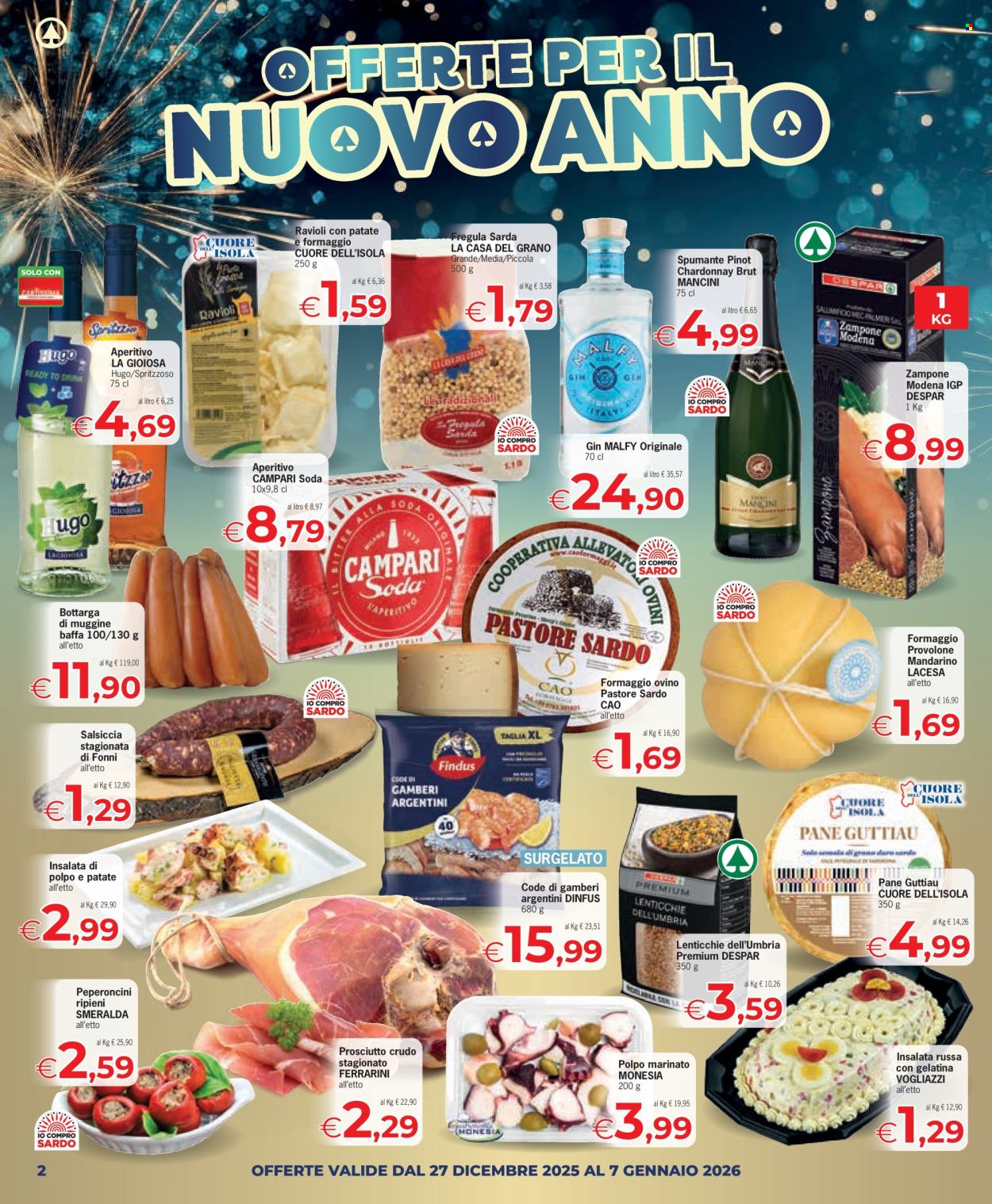 Volantino Eurospar - 27/12/2025 - 7/1/2026. Pagina 2
