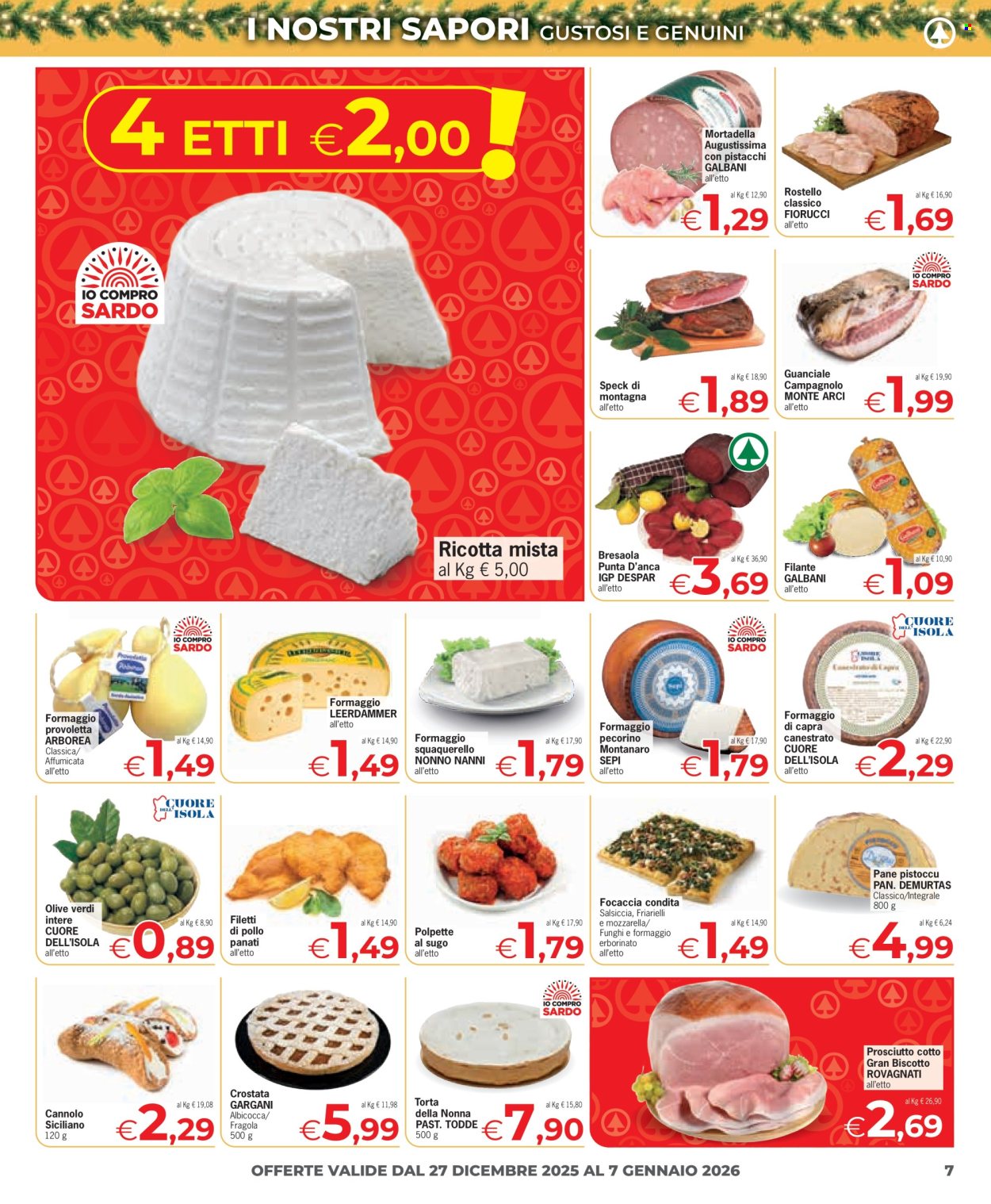 Volantino Eurospar - 27/12/2025 - 7/1/2026. Pagina 7