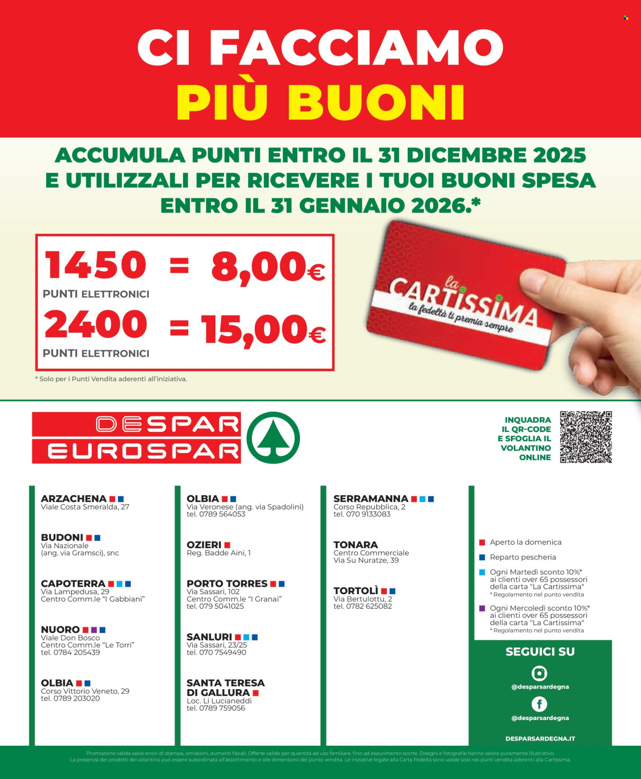 Volantino Eurospar - 27/12/2025 - 7/1/2026. Pagina 20