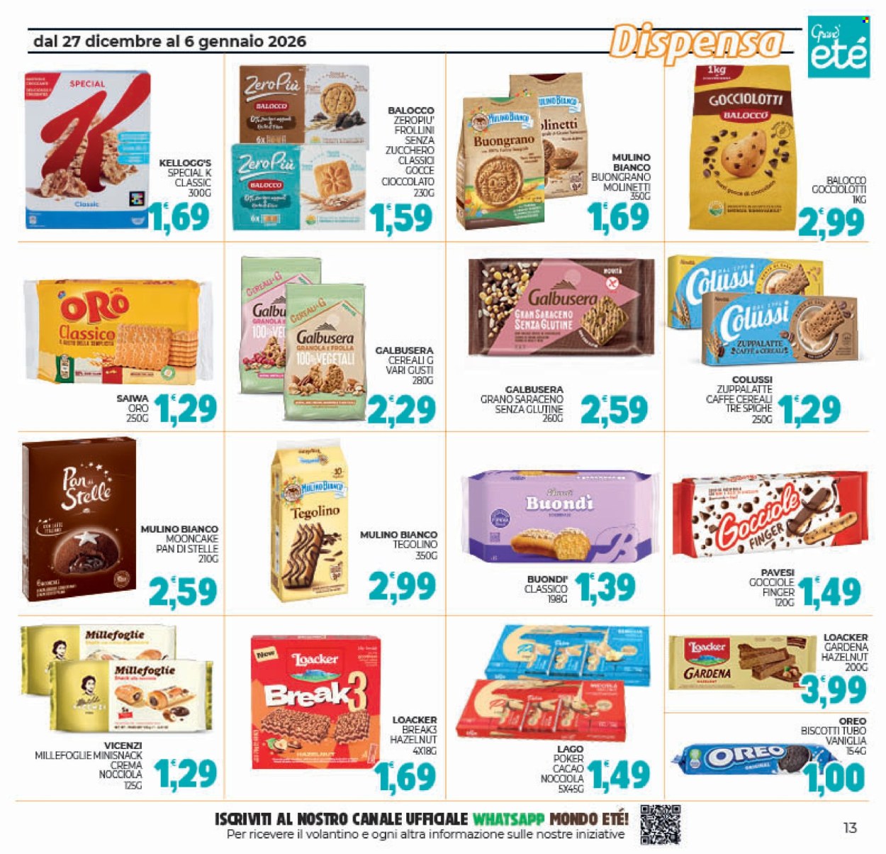 Volantino Eté - 27/12/2025 - 6/1/2026. Pagina 13