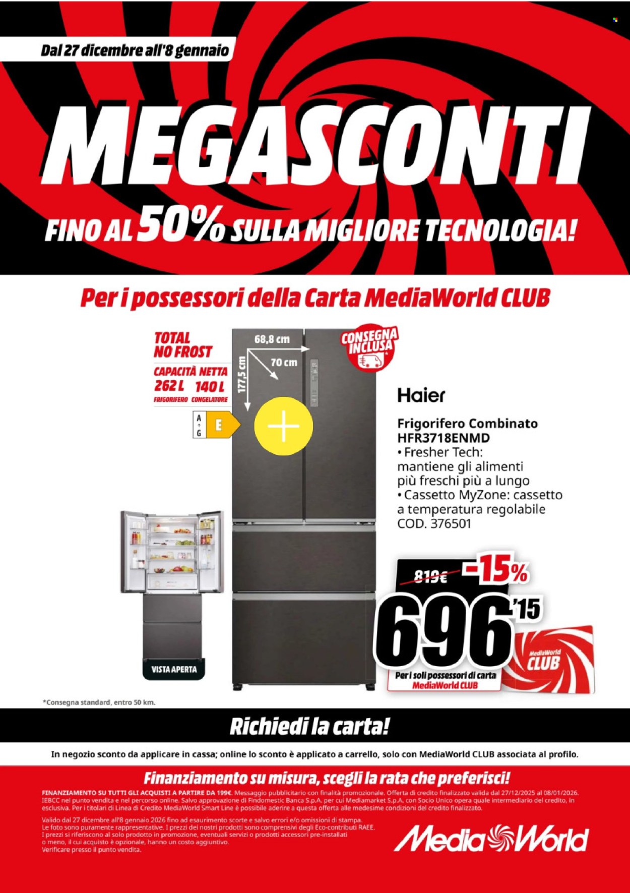Volantino MediaWorld - 27/12/2025 - 8/1/2026. Pagina 43